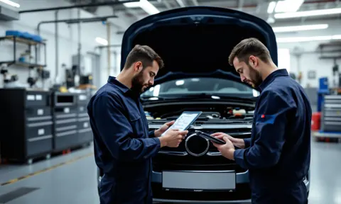 Otomobilde çok noktalı kontrol listesiyle 15 adım kontrol yapılması